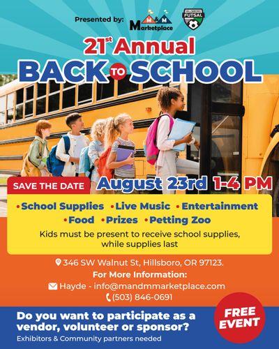 21st Annual Back to School