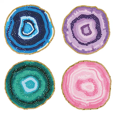 Geode Diamond Art Coasters