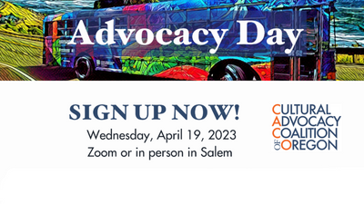Cultural Advocacy Day (Hybrid Event)