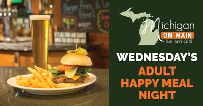 Wednesday's Adult Happy Meal Night