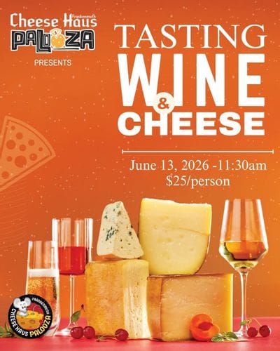 WINE & CHEESE TASTING - PALOOZA EDITION 2026