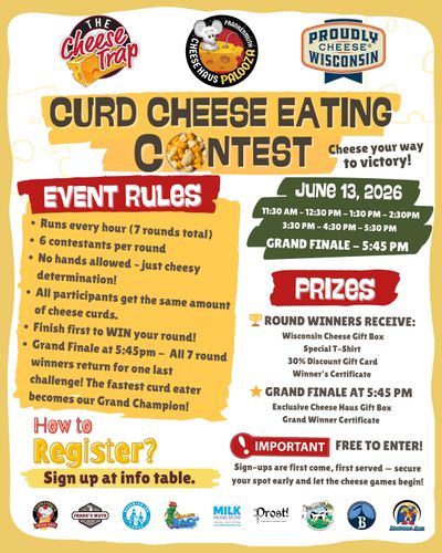 Cheese Curd Eating Contest