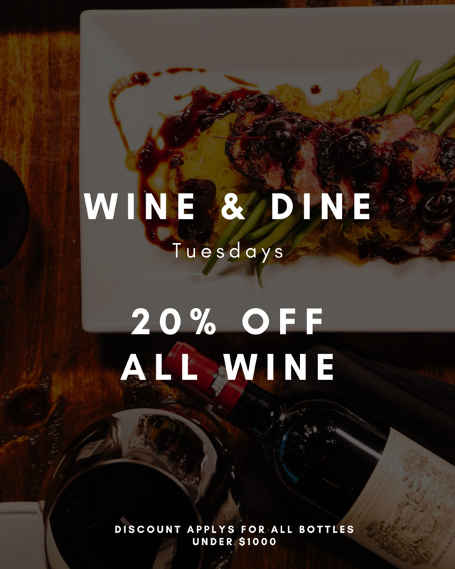 Wine and Dine Tuesday