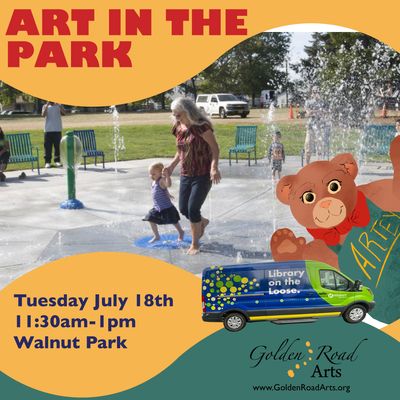 Summer Art in the Park with Golden Road Arts and Hillsboro Library