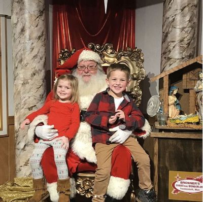 Santa Visits at Bronner's Christmas Wonderland (Daily)