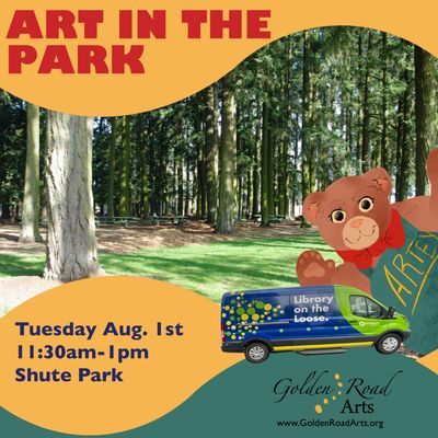 Summer Art in the Park with Golden Road Arts and Hillsboro Library