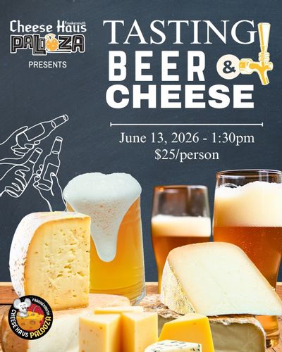 BEER & CHEESE TASTING - PALOOZA 2026 EDITION 2026