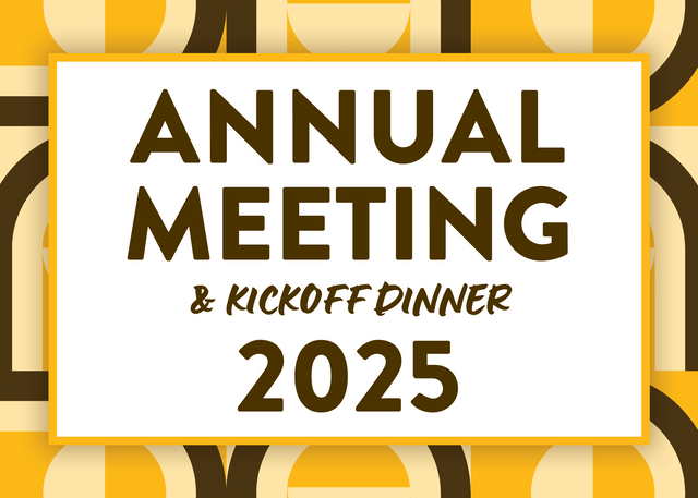 Annual Meeting & Kickoff Dinner