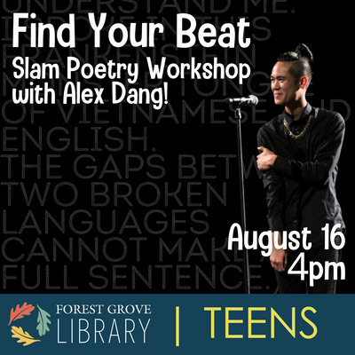 Find Your Beat - Slam Poetry Workshop