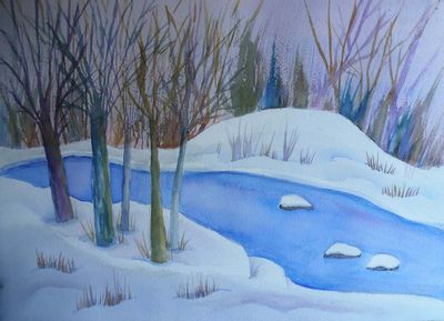 Intermediate Watercolor Painting—Susan Pfahl