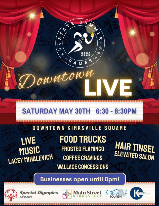 Main Street Kirksville Downtown Live