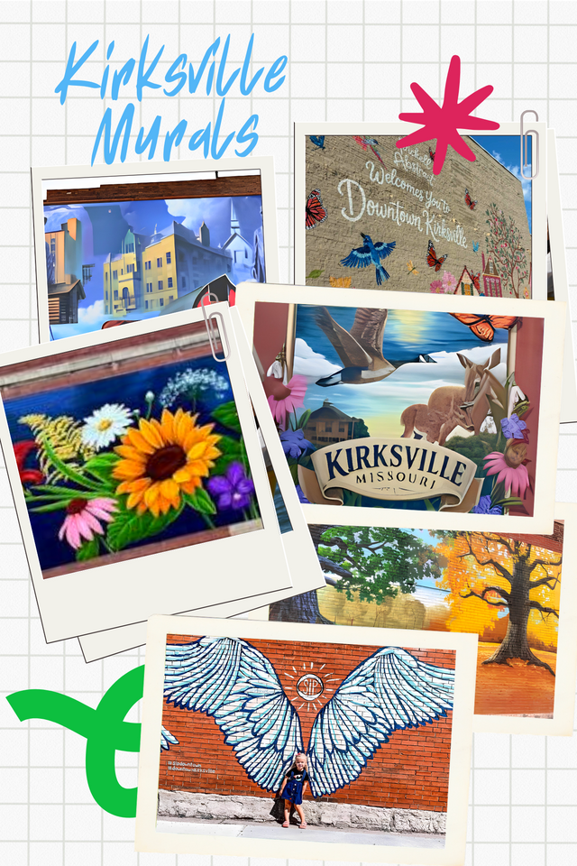 Kirksville Missouri Main Street Kirksville Mural Collage