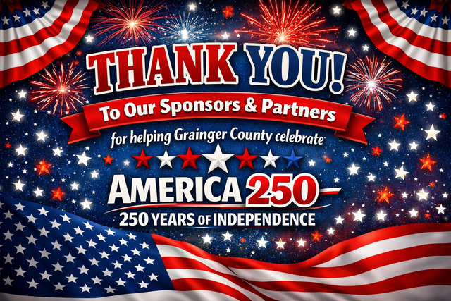 thank you to our sponors for helping grainger celebrate 250 years of independence