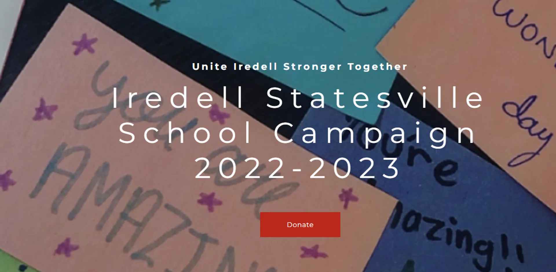 Unite Iredell Stronger Together Iredell Statesville School Campaign