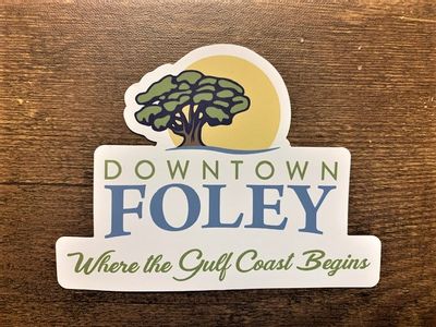 4" X 3"  Downtown Foley Magnets  Image