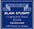 Blain Stumph Construction Fence Rentals