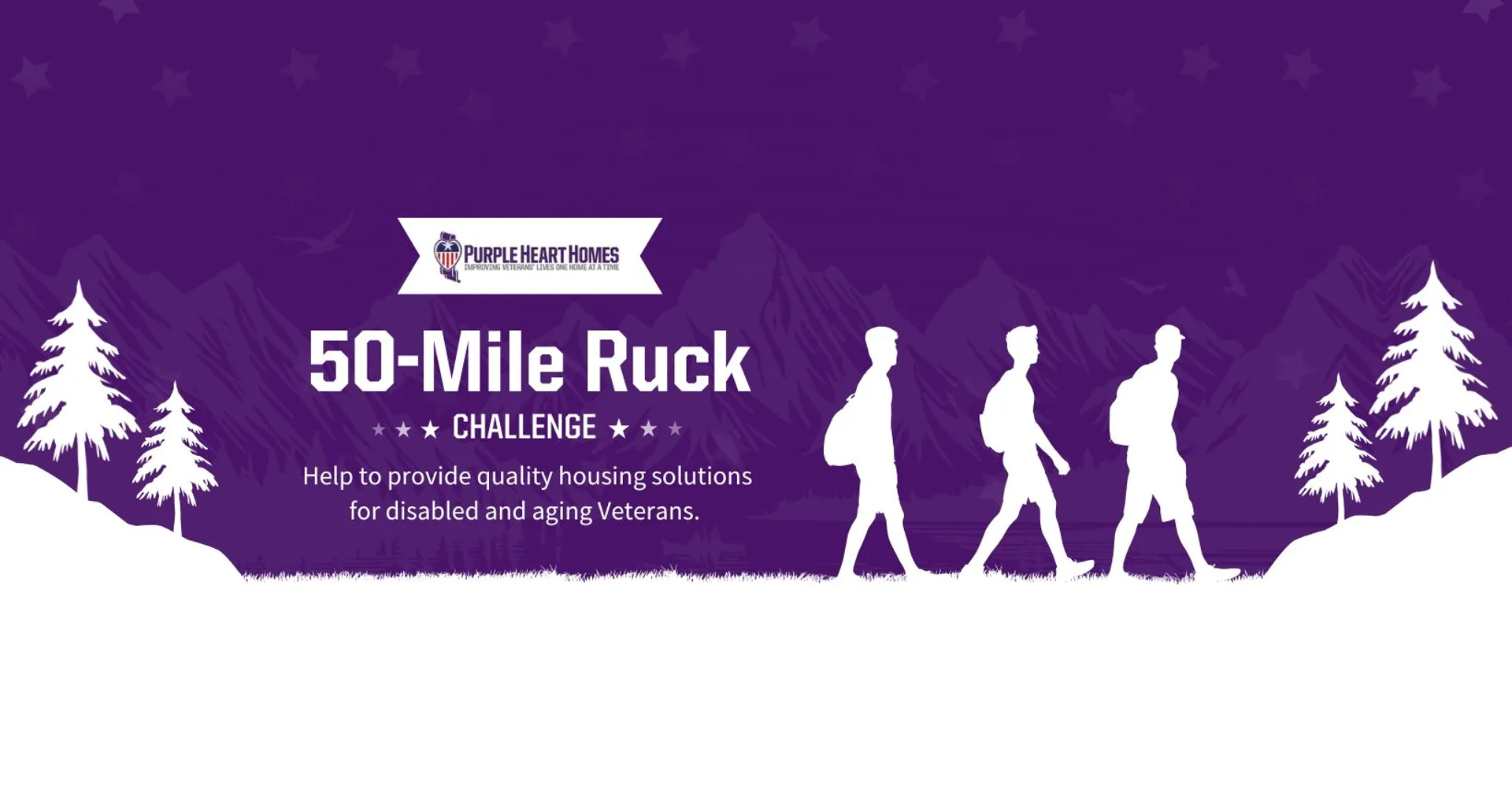 Purple Heart Homes Launches 50-Mile Ruck Challenge this June 2025: Will ...
