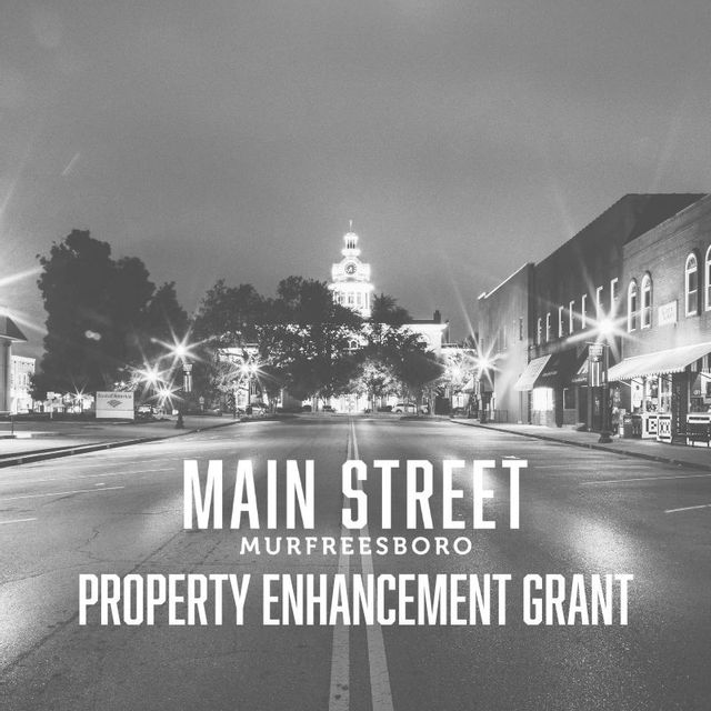 Main Street Murfreesboro Property Enhancement Grant 