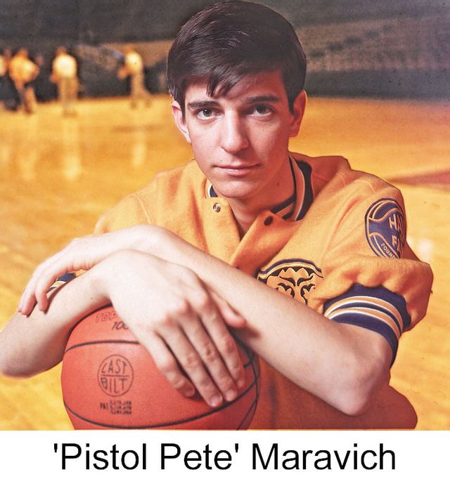 Pistol Pete Matavich, LSU basketball