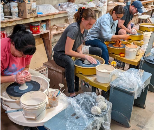FRIDAY NIGHT ADULT POTTERY (all levels) with Bob Hackney