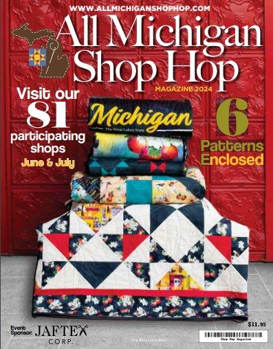 All Michigan Shop Hop 2024 Magazine Cover