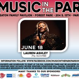 2026 Music in the Park -- Thursday June 18th
