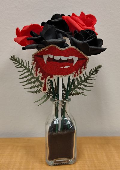 Creepy Crafts To Go: Gothic Posy