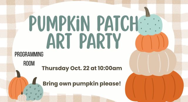 Pumpkin Patch Art Party