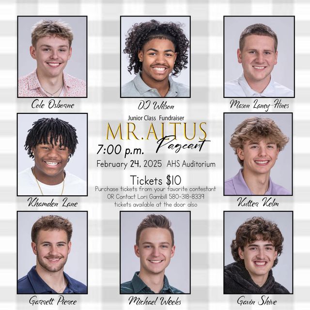 Mr. Altus Pageant
