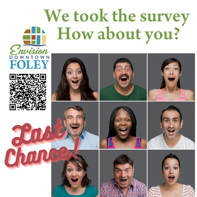 Envision Downtown Foley Survey results at a glance