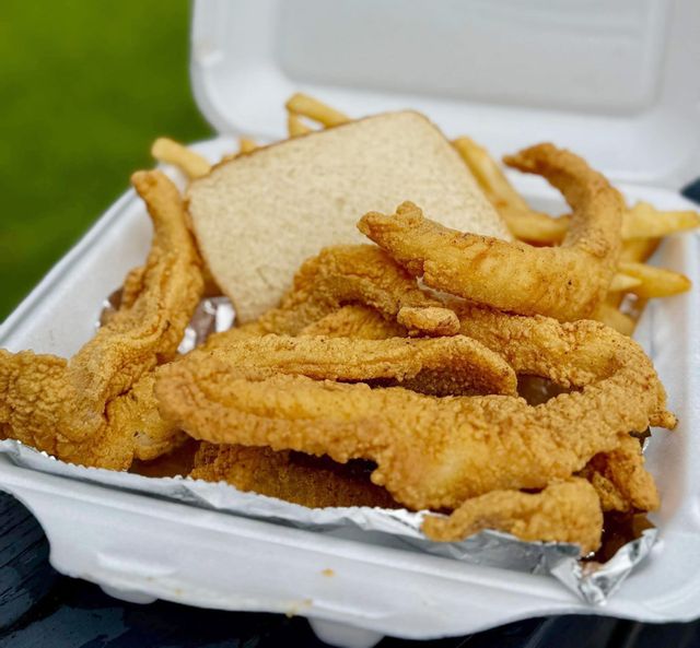 Ramona J’s seafood plate