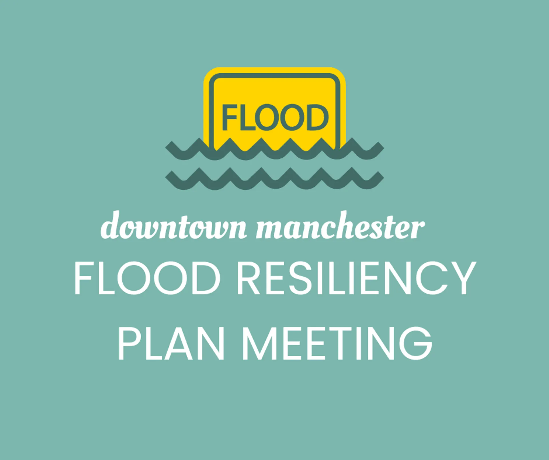 Community Flood Resiliency Plan Meeting on August 14th