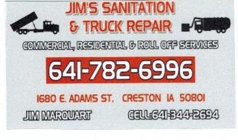 Jim's Sanitation & Truck Rental