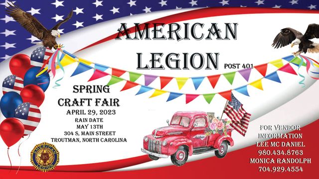 American Legion Post 76 Stanly Fall Festival 11/12-11/13 - Eventeny