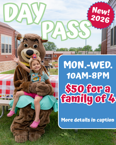 Day Passes at Frankenmuth Jellystone Park