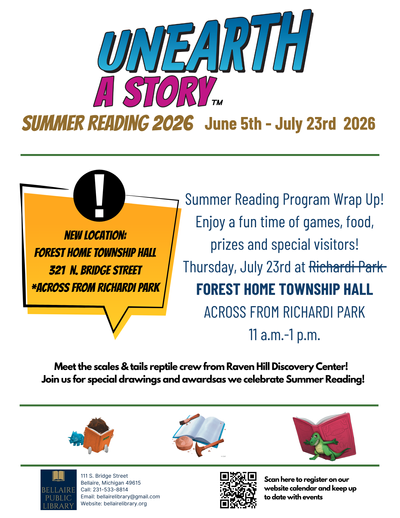 Summer Reading Program Wrap Up with Raven Hill
