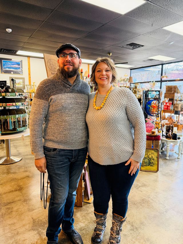 Jeremy and Kellie Myers (Owner of The Urban Social and The White Monkey Market)