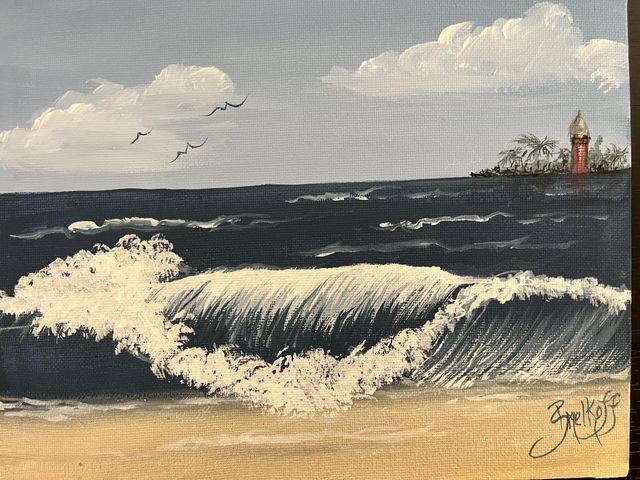 Acrylic Painting with Pat Smelkoff: Seascape