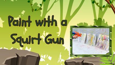 Squirt Gun Painting