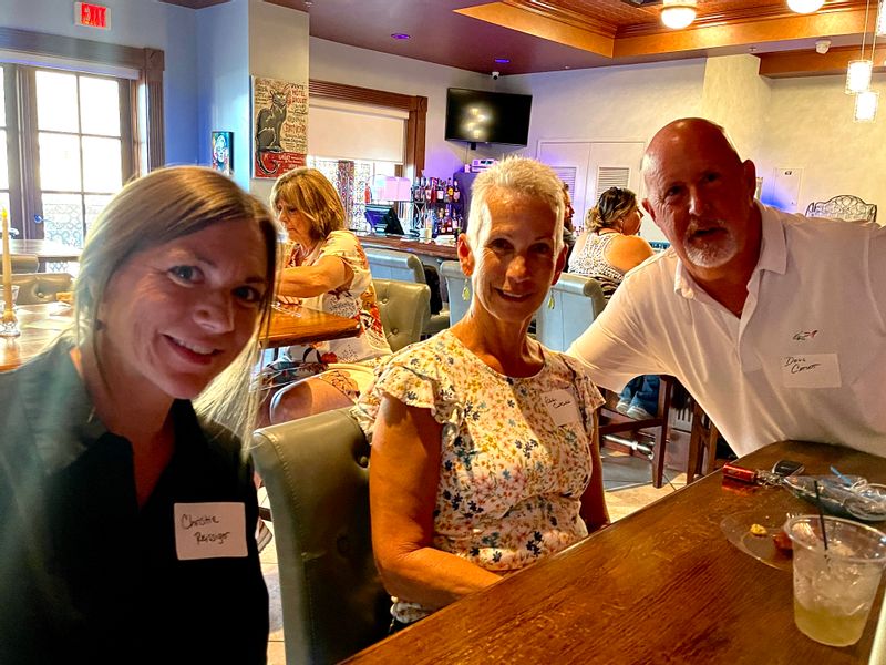 Foley Main Street Volunteers Christie Reissiger, Patti & Doug Catlett.