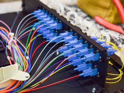 Fiber optics cabling and Cat 6 Installation