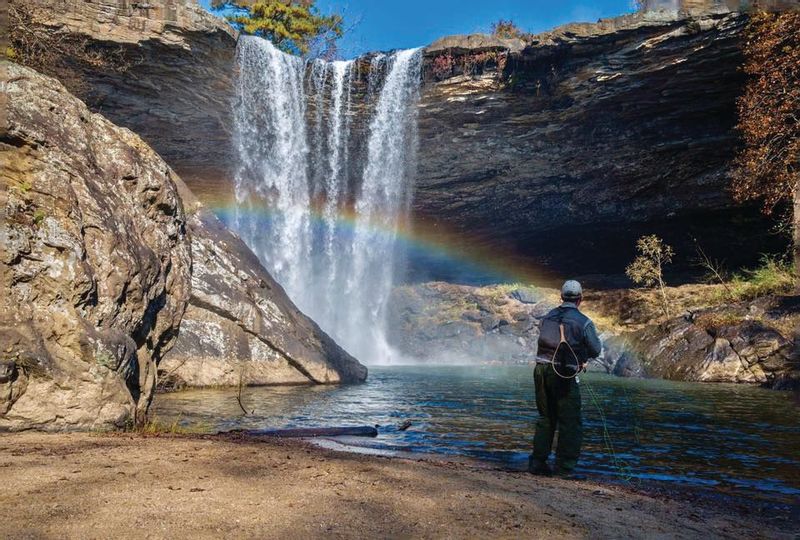 Fly Fishing at Noccalula 