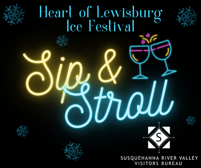 Sip and Stroll ticket - February 3, 2023 - 4:00 to 8:00 pm Image