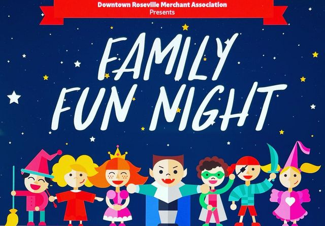 family fun night clipart