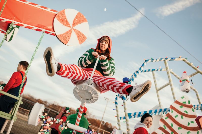 A Character from the Athens Parade