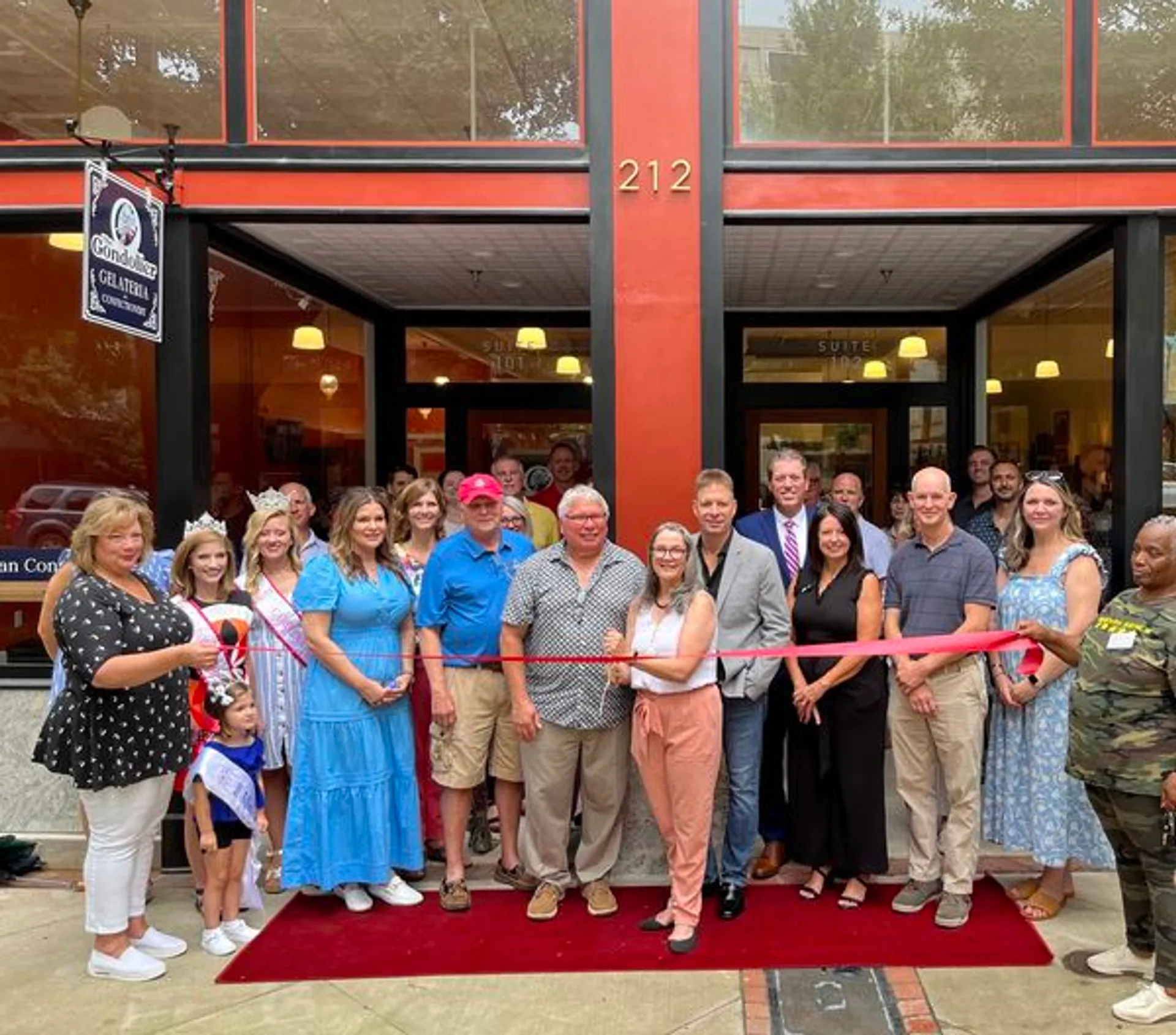 JENKINS BUILDING DEDICATION IN DOWNTOWN STATESVILLE TODAY