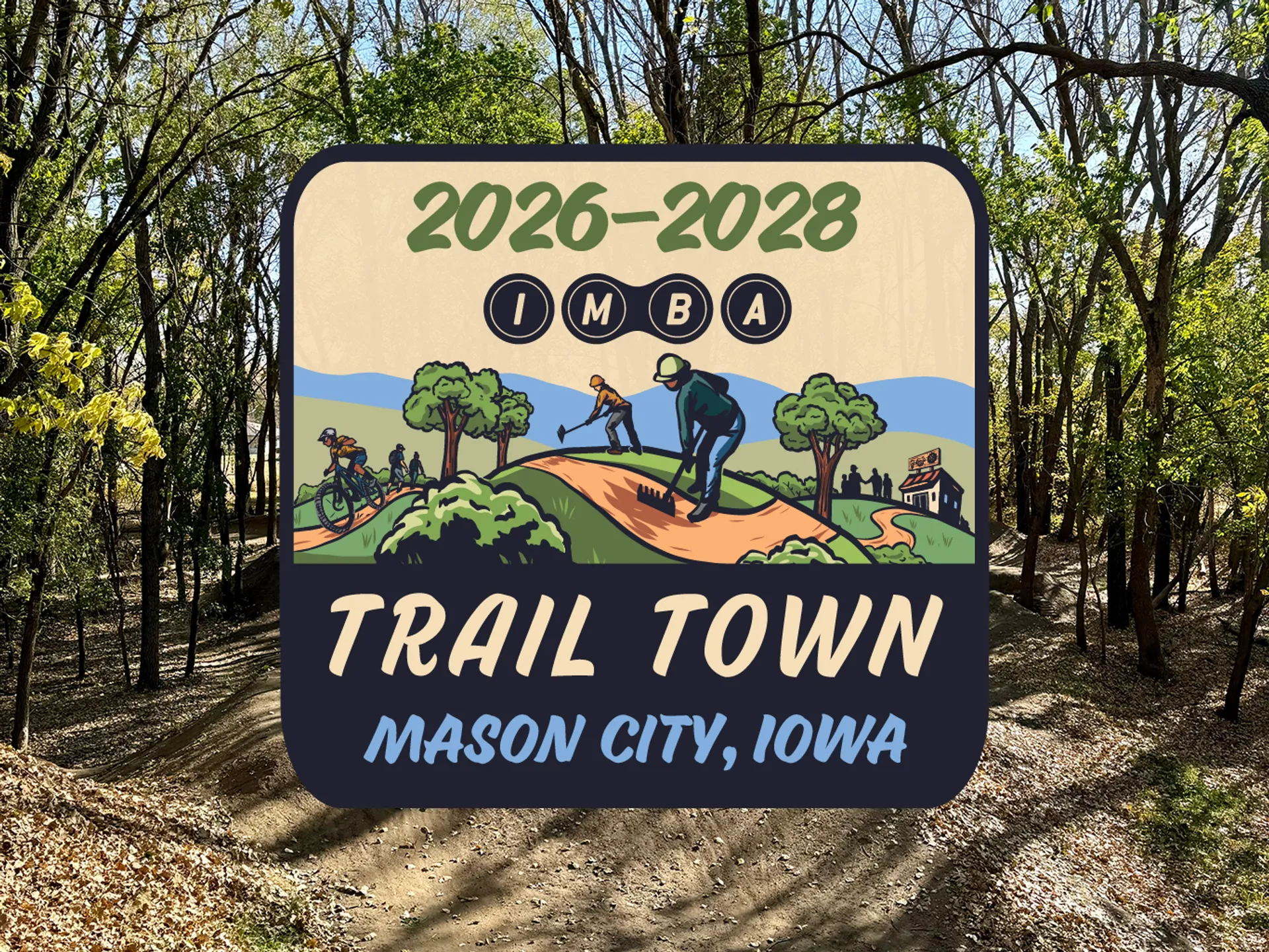 Mason City Named A 2026 IMBA Trail Town