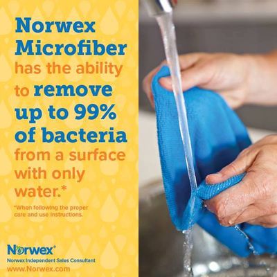 How to Clean Norwex Microfiber