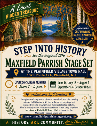 Maxfield Parrish Stage Set Open House