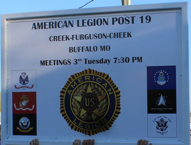 American Legion Post 19 Creek-Ferguson-Cheek